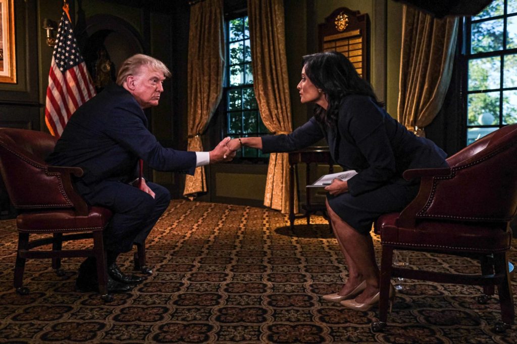 Donald Trump Responds to Recession Fears in NBC Interview with Kristen Welker
