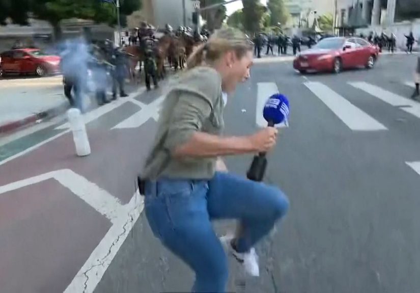 Australian Reporter Injured by Rubber Bullet While Covering Los Angeles Protests