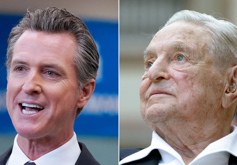 George Soros Donated $500K to Support Gavin Newsom During 2021 Recall Election