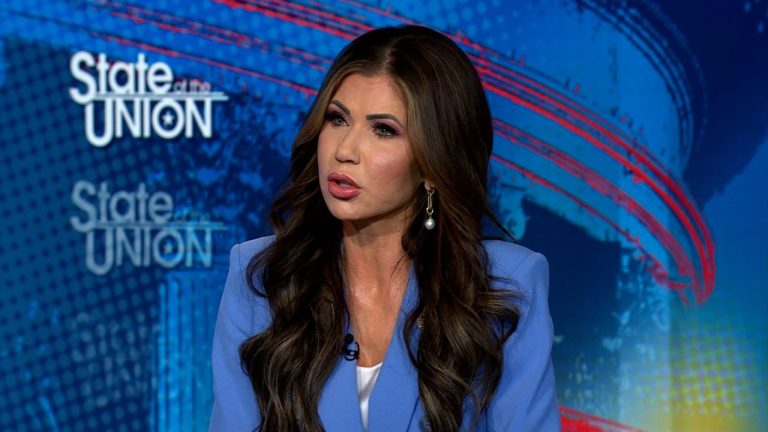 Kristi Noem Says CNN Could Face Charges Over ICEBlock App Coverage