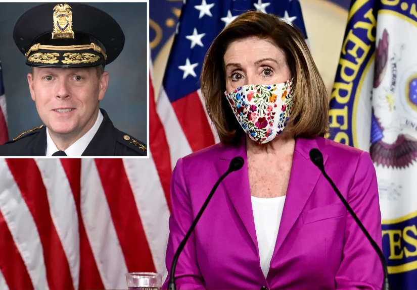 Pelosi Slammed by Former Capitol Police Chief Over January 6 National Guard Delay