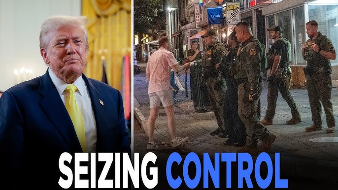 Trump Puts D.C. Police Under Federal Control, Deploys National Guard to Tackle Crime and Homelessness