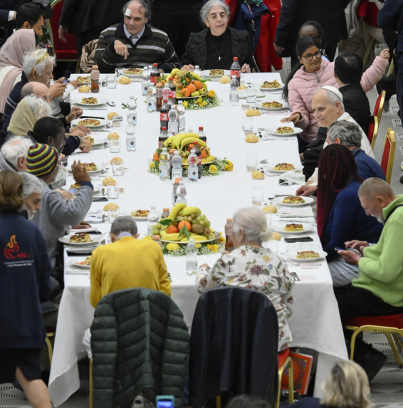 Pope Leo XIV Hosts Inclusive Meal in Vatican for World Day of the Poor People