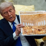 White House Aides Allegedly Use Mocking Nickname for Trump’s $300 Million Ballroom Project